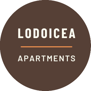 The logo of their fifth partner, Lodoicea Apartments